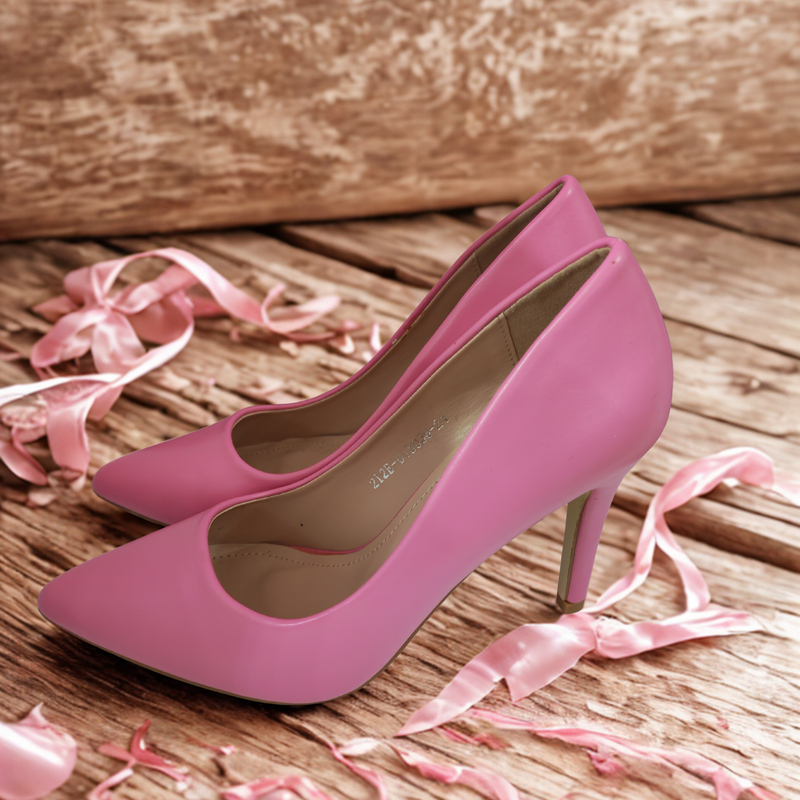 Dècolletè ecopelle  rosa shocking.
20  euro